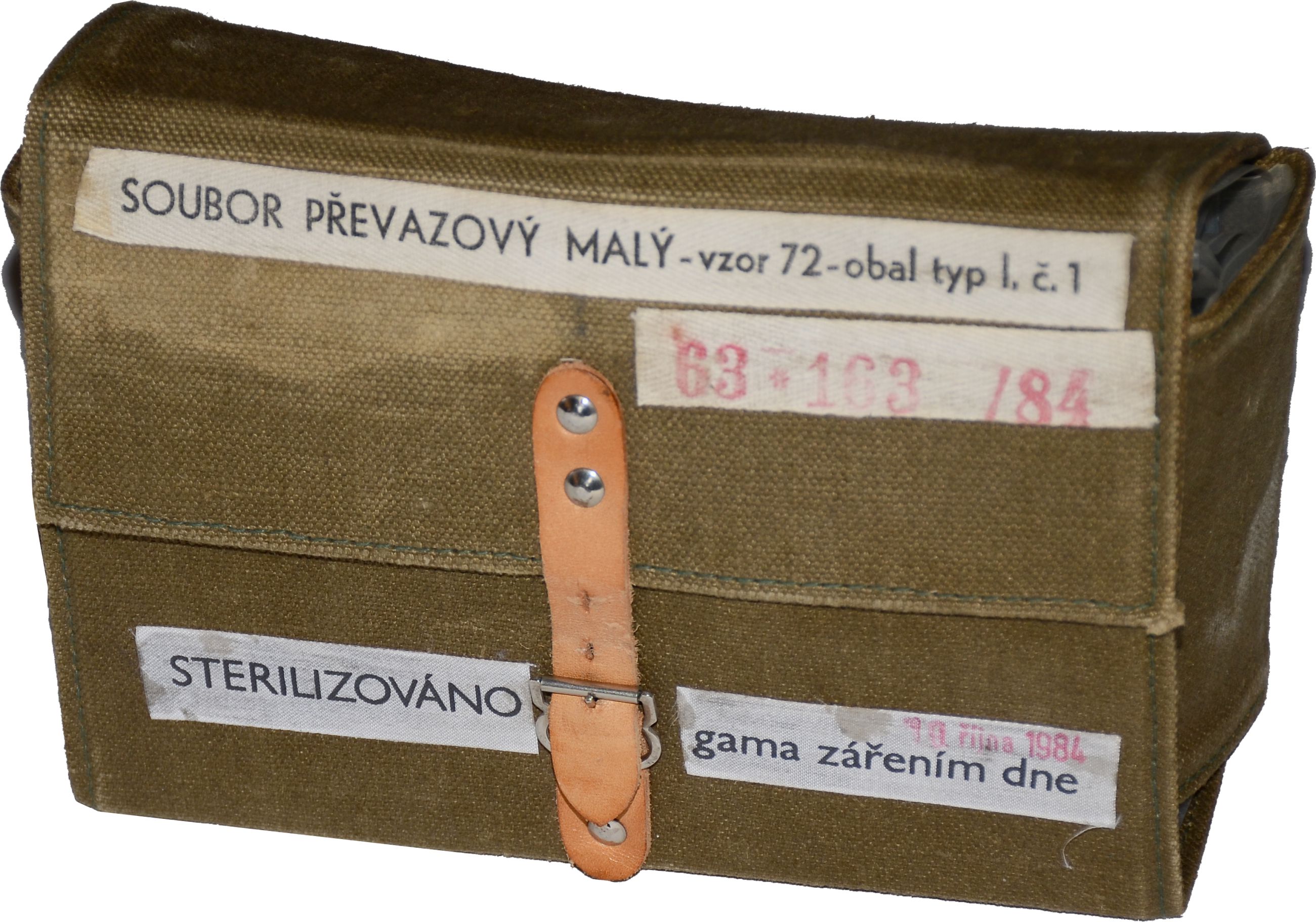 Soubor převazový malý  typ I.č.1 vzor 72, zdravotník ČSLA 