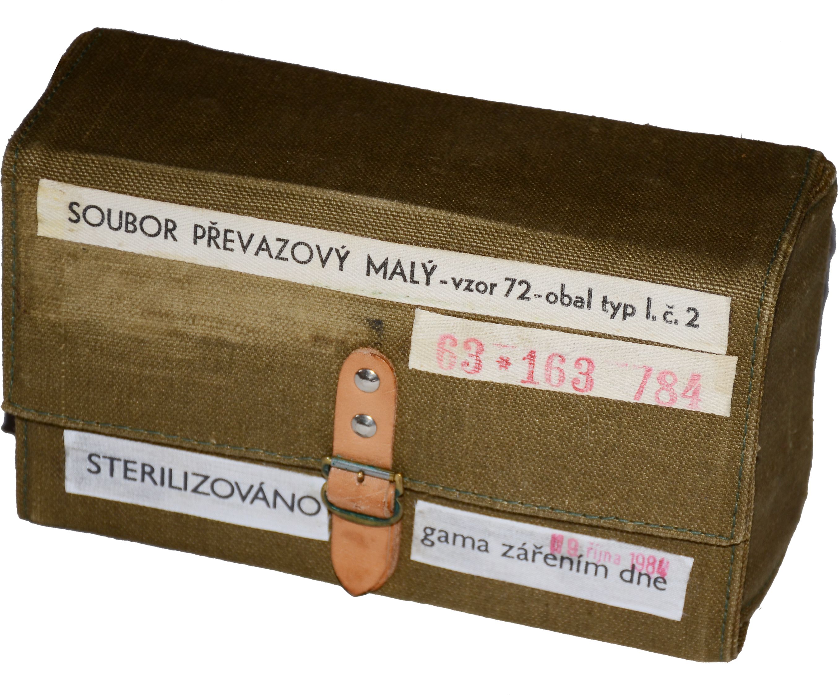 Soubor převazový malý typ I.č.2 vzor 72, zdravotník ČSLA