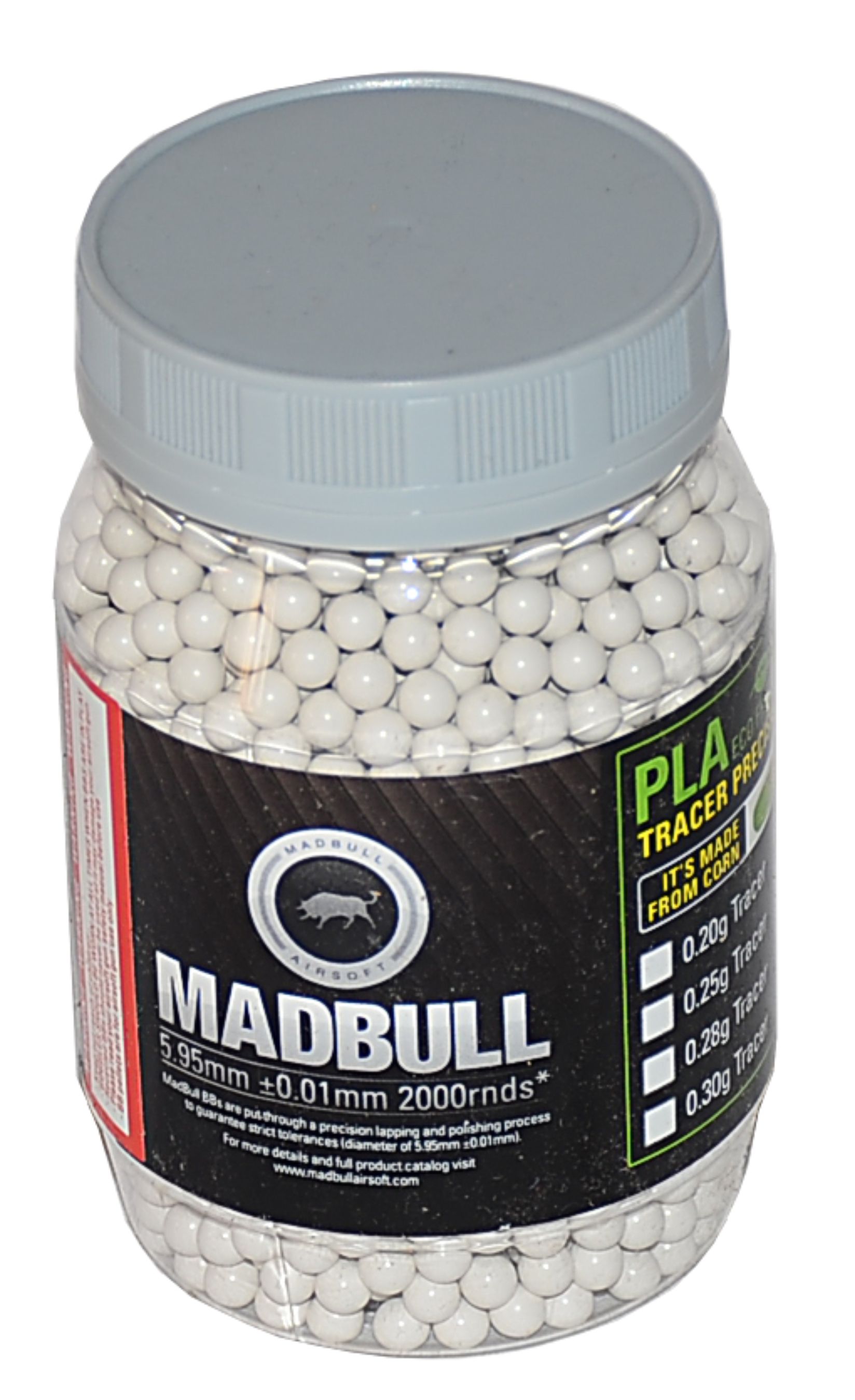 Kuličky 6mm Mad Bull Precision 0,36g