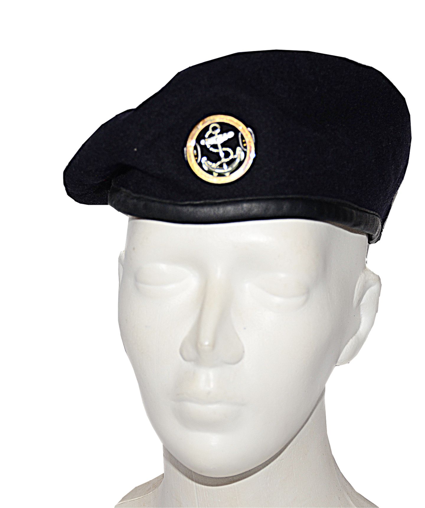 Baret námořnictvo  BLUE RN  s odznakem