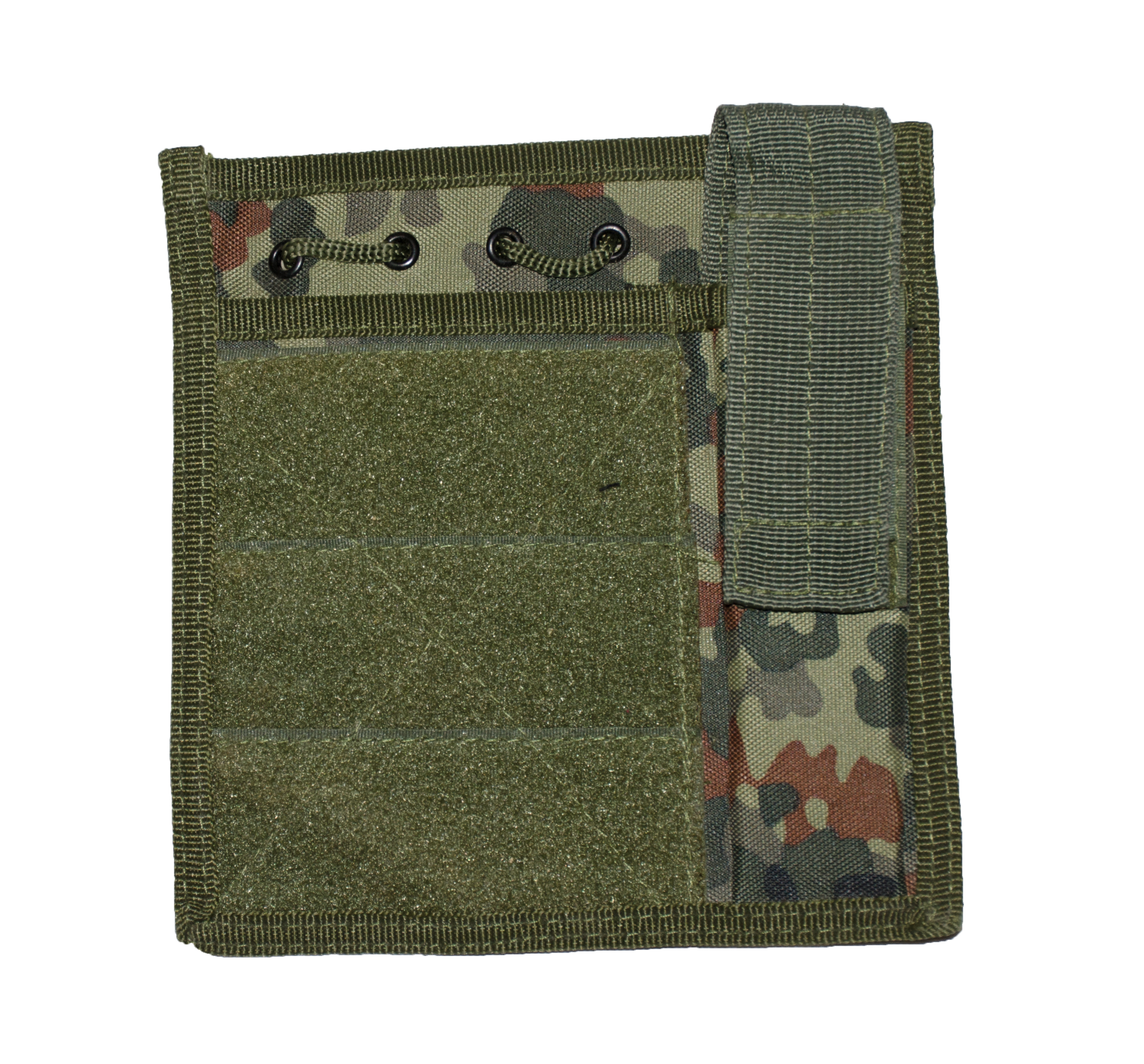 Admin pouzdro, panel flecktarn