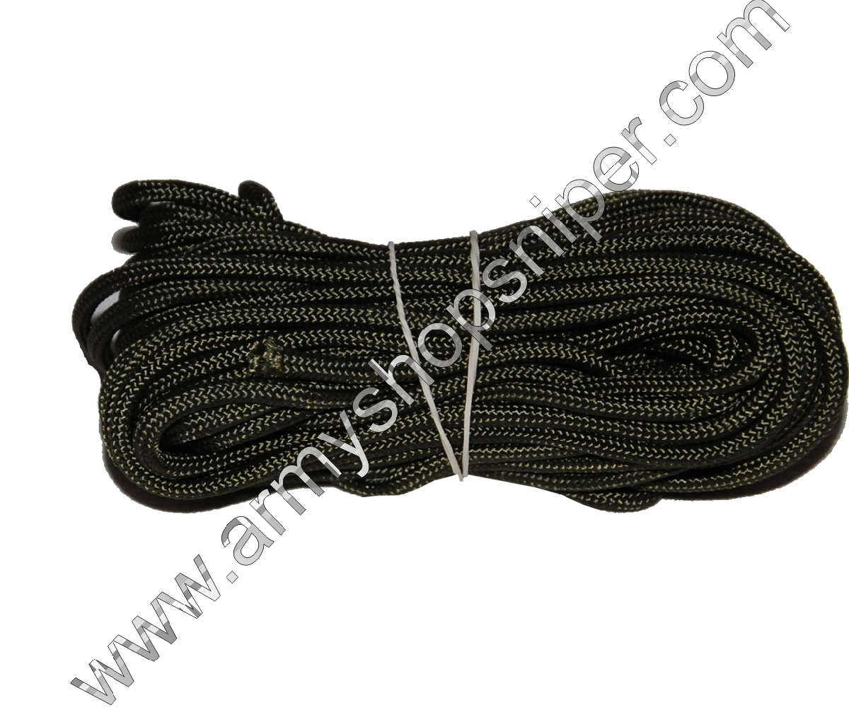 Padáková šňůra Paracord 6m zelená