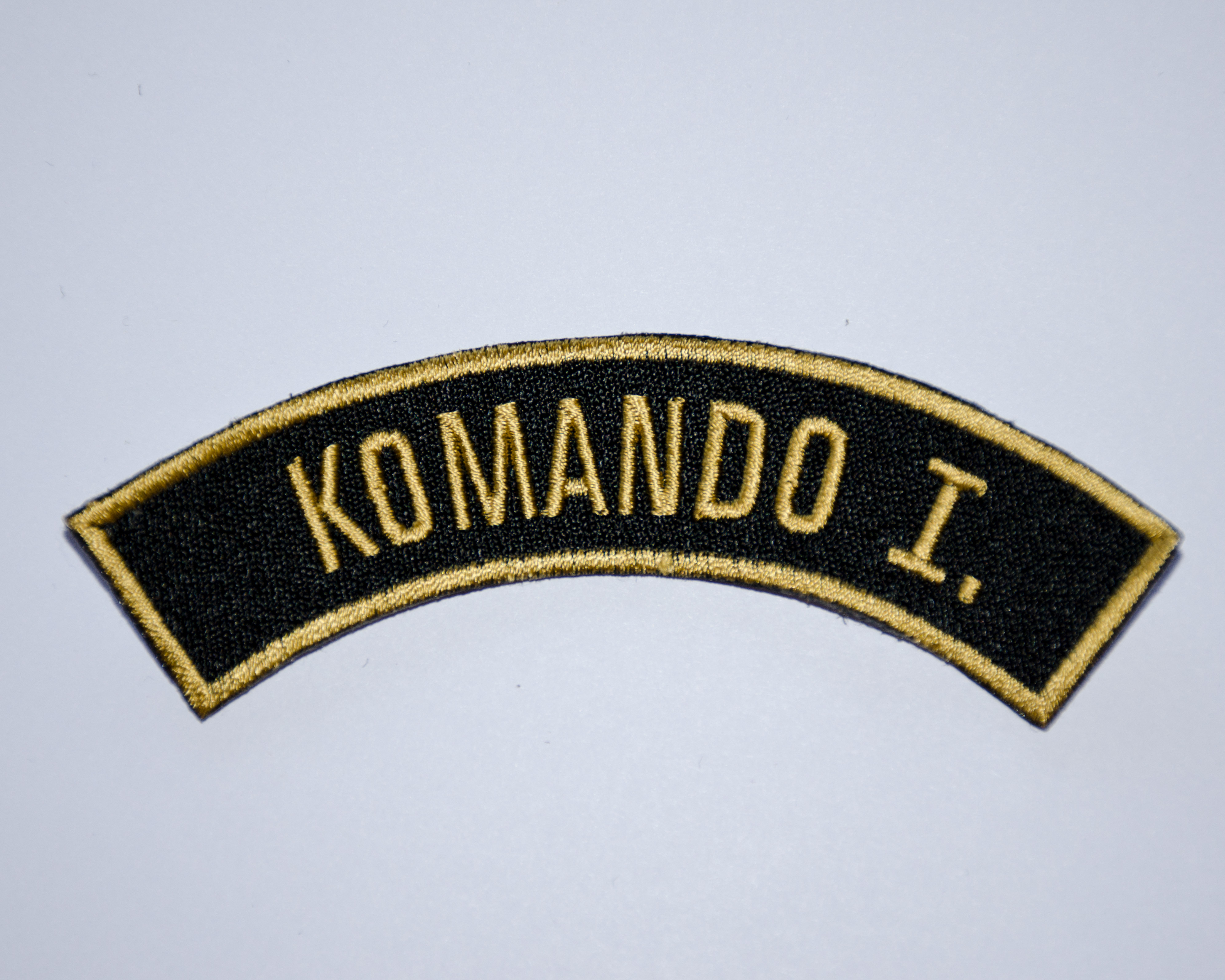Nášivka KOMANDO I  - černá