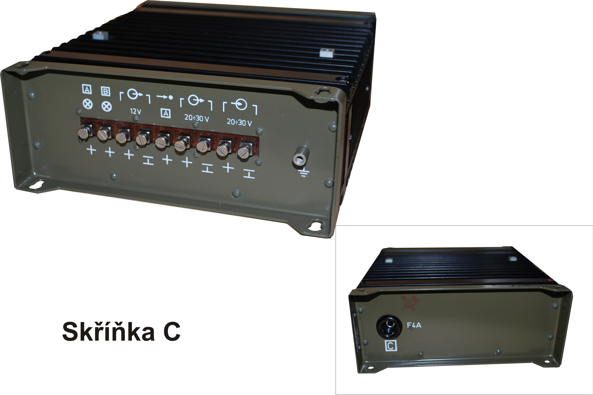 Skříňka C pro radiostanici RF-10 ČSLA