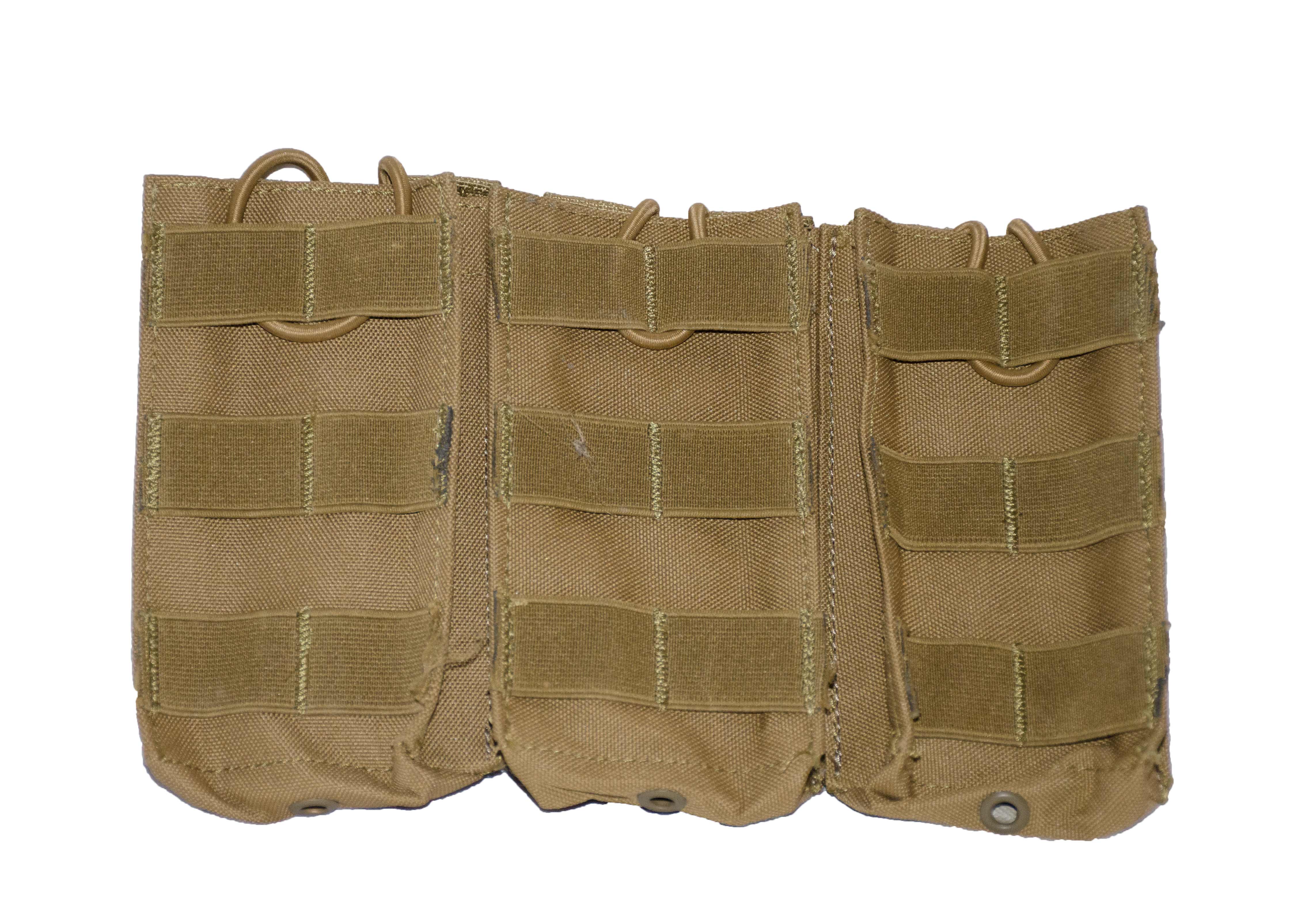 Sumka na 3 zásobníky M4/M16 molle coyote