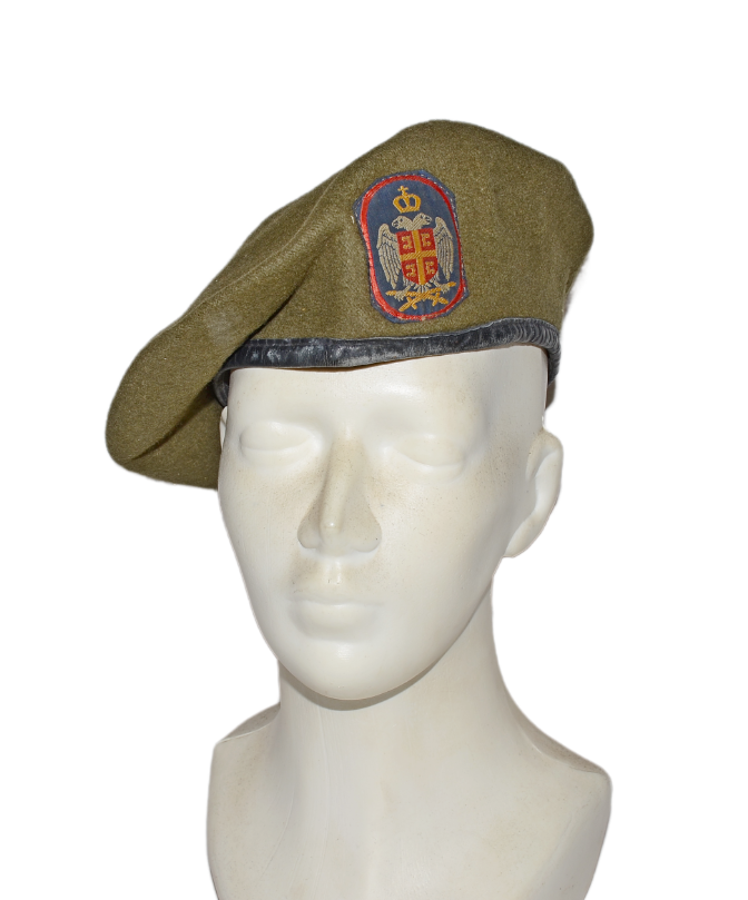 Baret Srbsko zelený