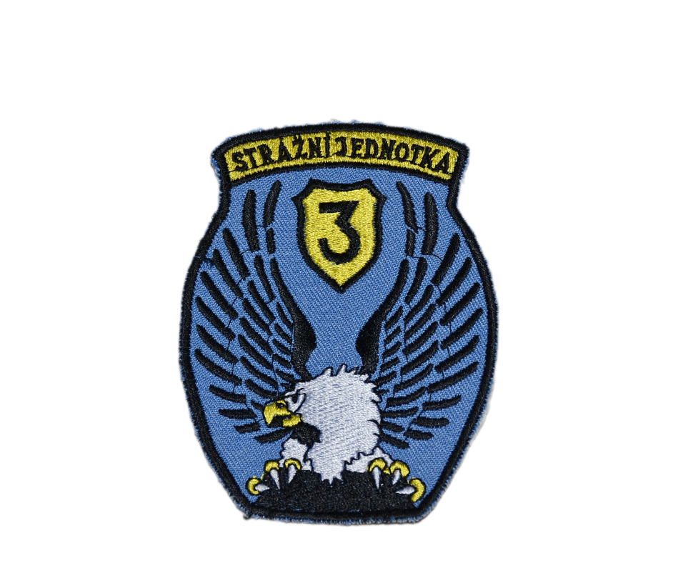 Nášivka Strážní jednotka modrá