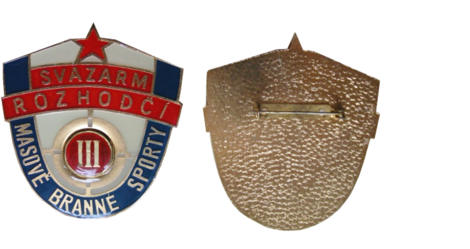 Odznak SVAZARM ROZHODČÍ III 