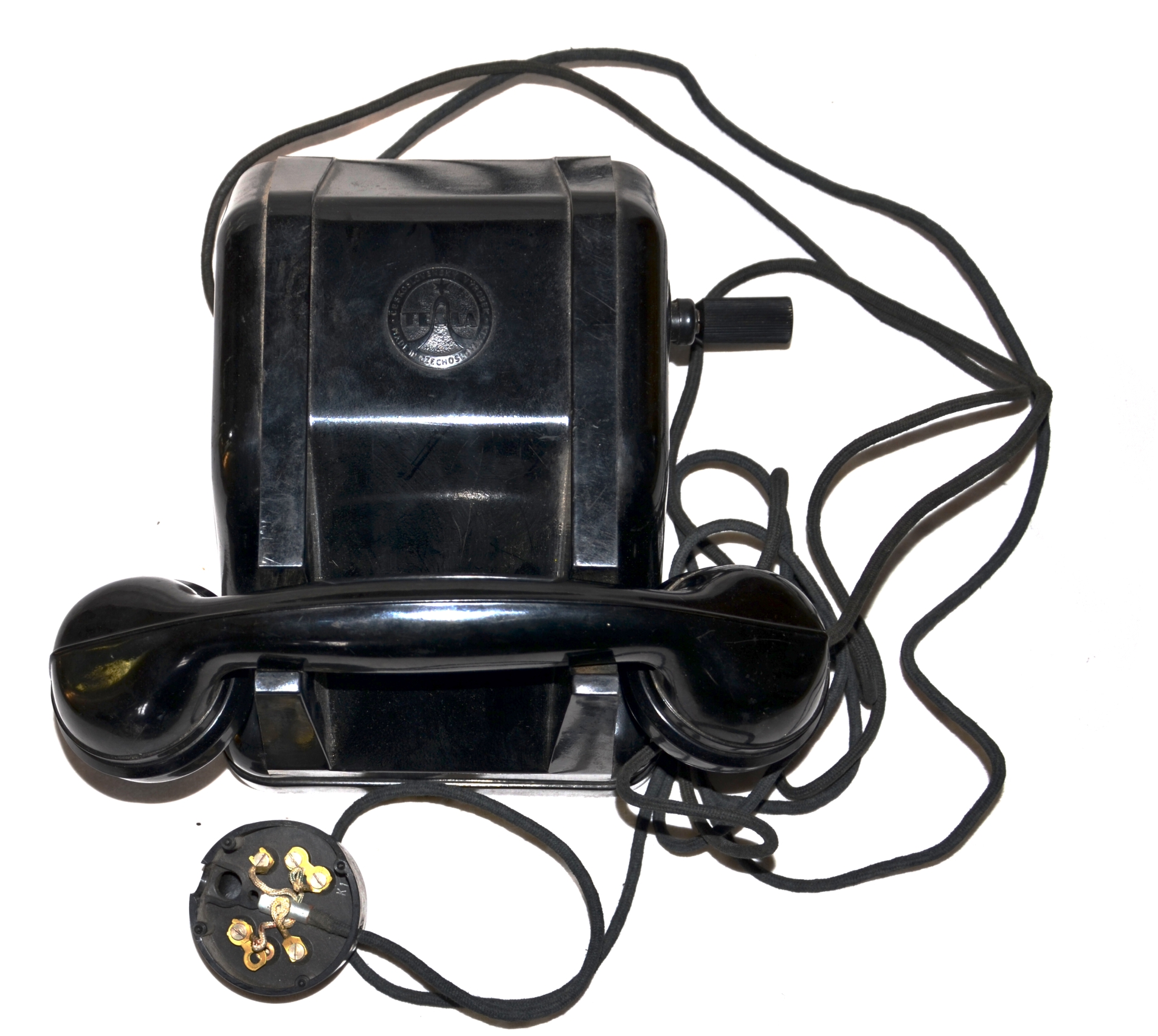 Telefon TESLA MB bakelitový 