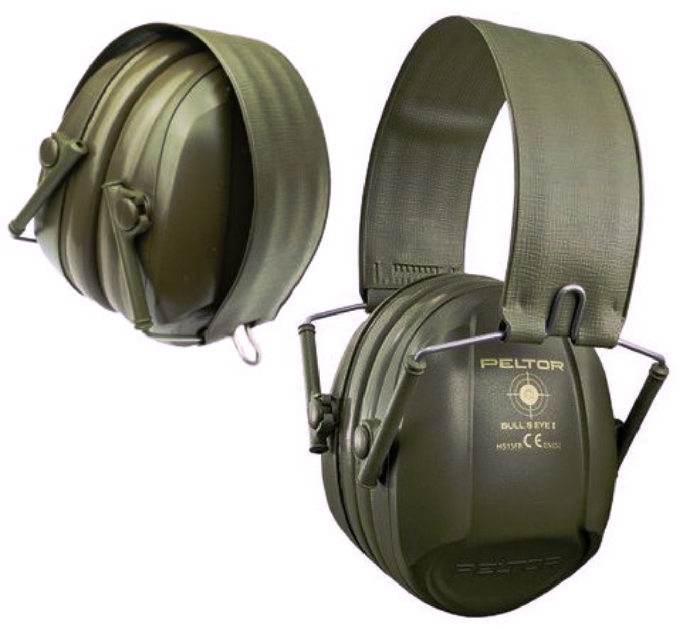 Sluchátka Peltor H515 – oliva, skládácí