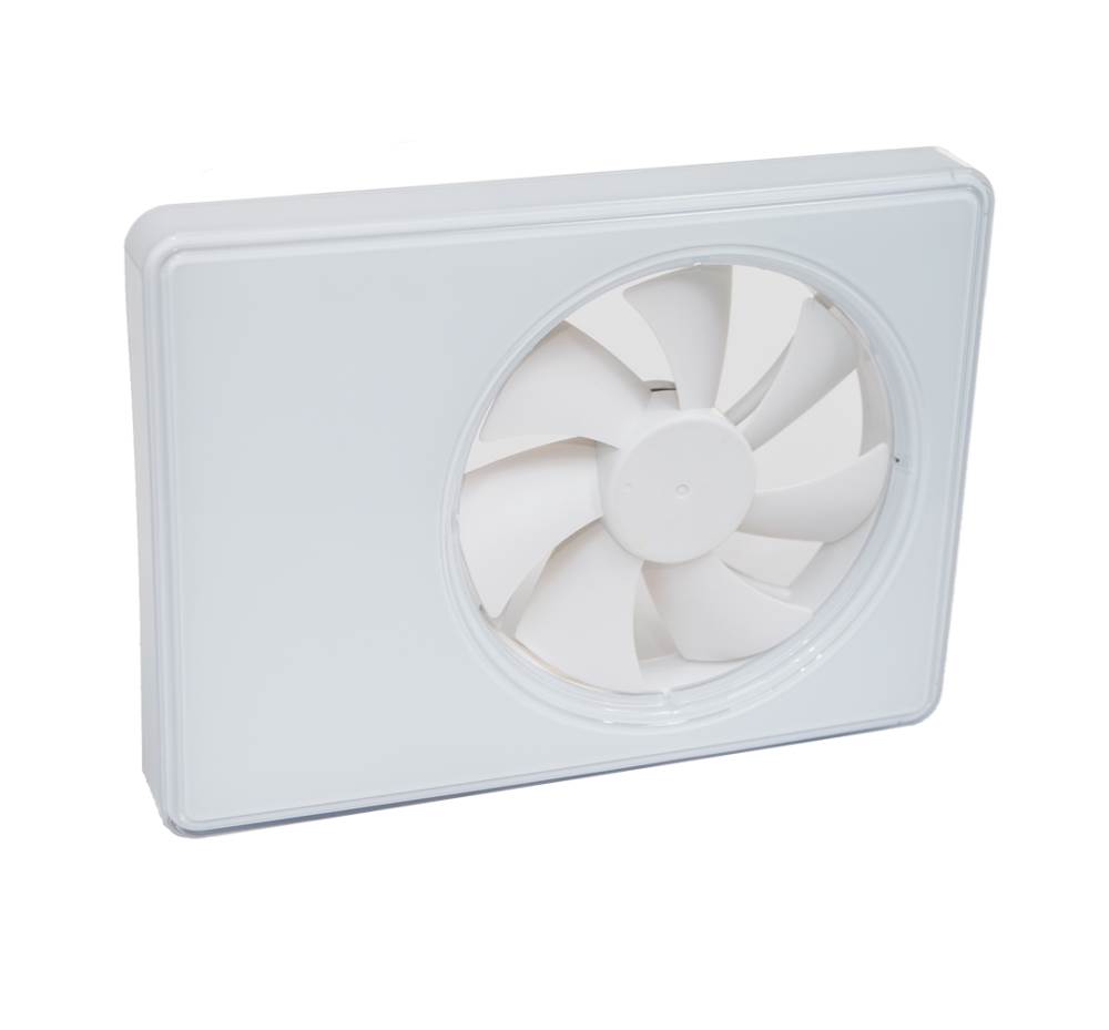Ventilátor DUKA SmartFan TH, Ø100-125mm, 108m3/h - vlhkost a čas