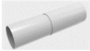 Prodloužení pro ECOPAIR Ø160 390-600mm