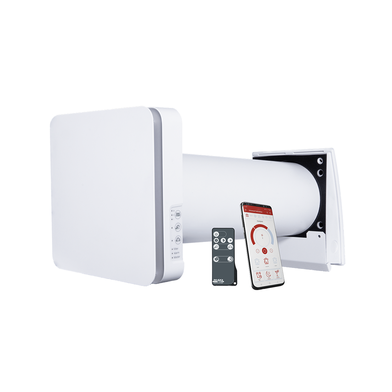 DUKA ONE PRO 50 S Wi-Fi, Ø160mm - Bílá