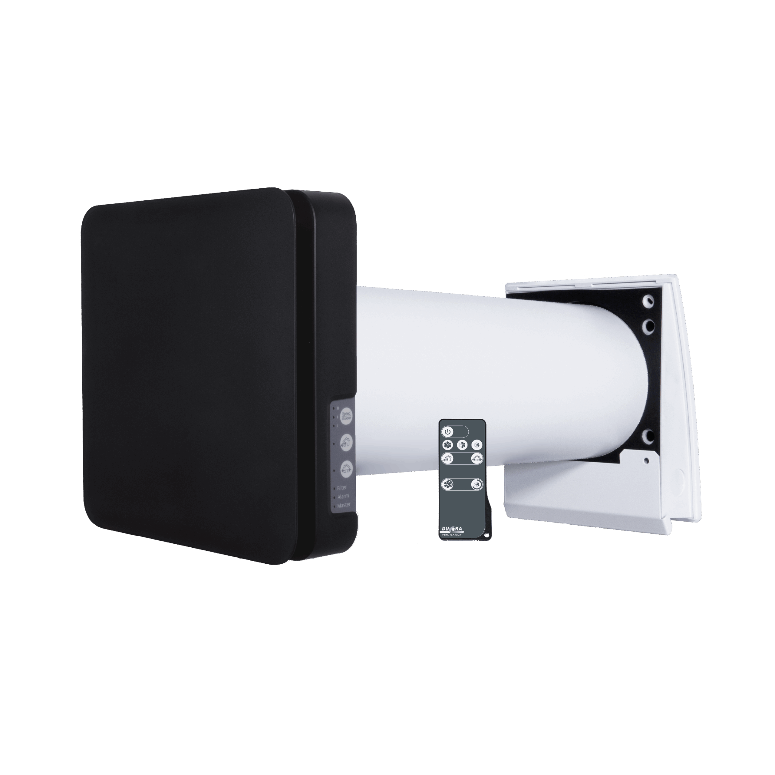 DUKA ONE PRO 50 S Ø160MM - ČERNÁ