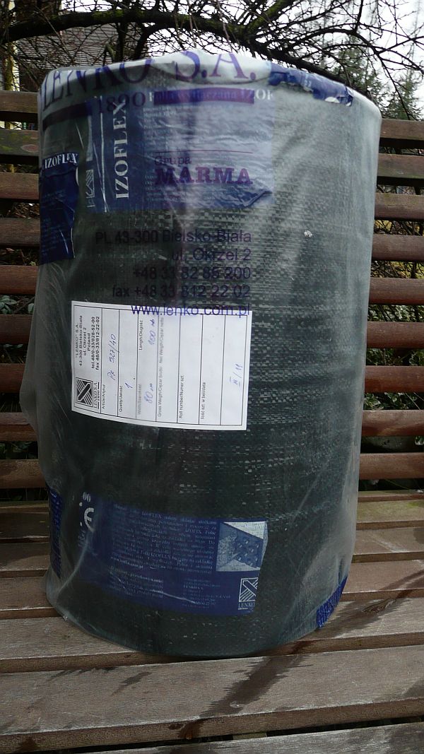Tkaná mulčovací textílie  0,8m šíře x 100m černá 70g 