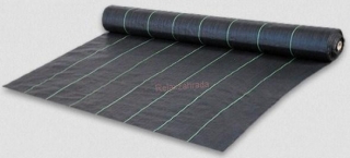 Tkaná mulčovací textílie  0,4m šíře x 100m černá 70g 