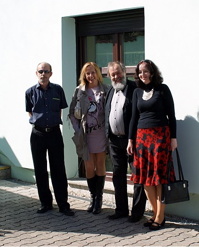 J. Šuchman, Soňa Paříková a Vladimir Klein s chotí