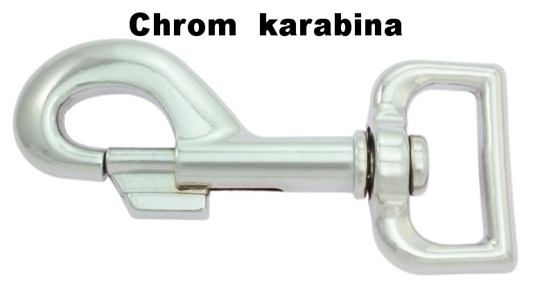 Crazy sada - Černý mramor - obojek 4cm, vodítko 1,5m