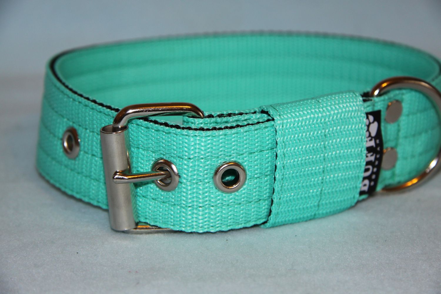 Nylonový obojek 4 cm - zelený Mint / mentol
