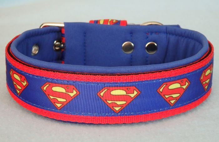 Nylonový obojek š.3 cm Superman + softshell