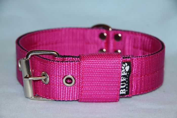 Obojek Klasik - š.3cm Pink LUX