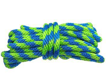 Lanové vodítko přepínací 14mm / 2,5m - neonově zelené-modrá