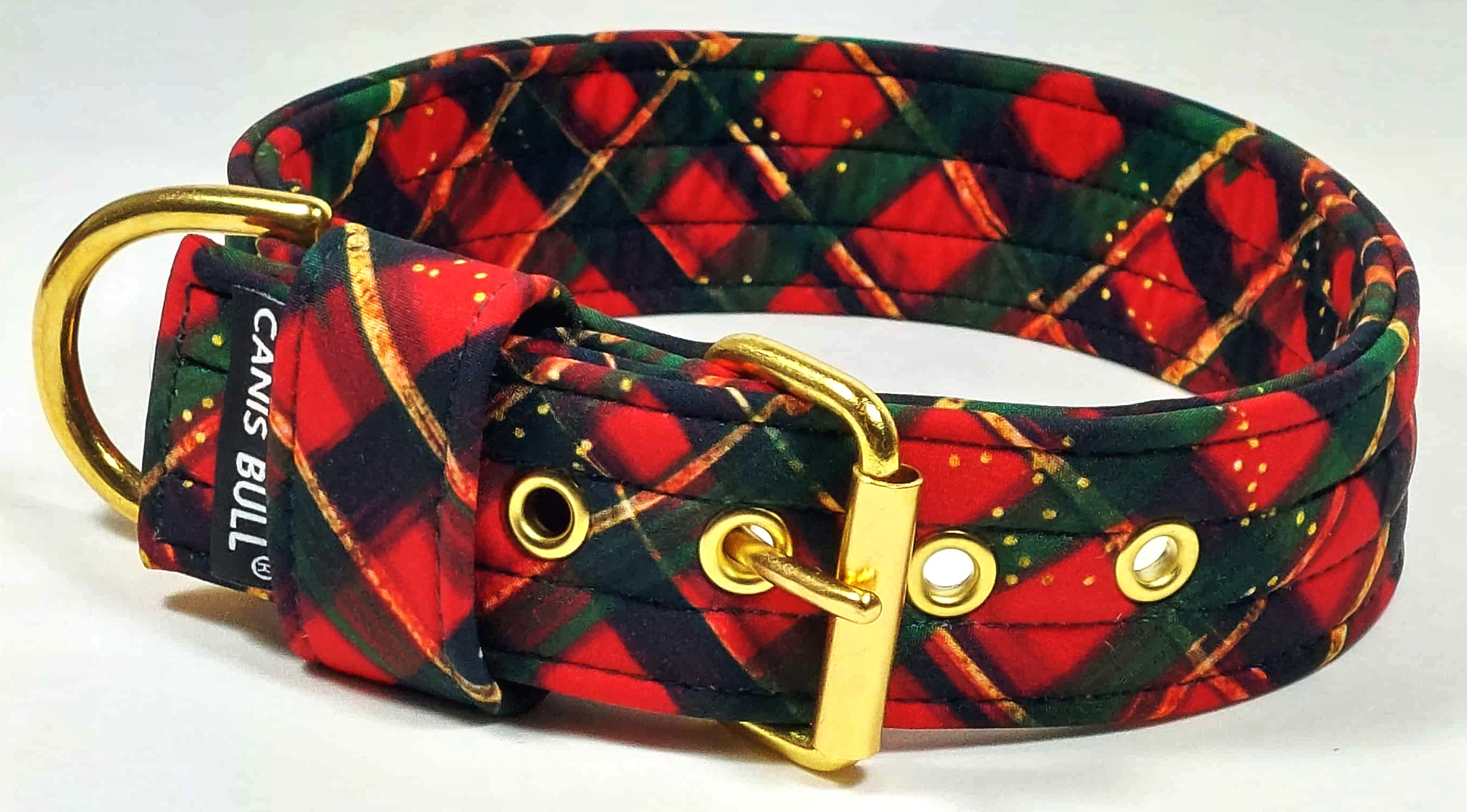 4cm obojek - Káro vánoční (Limited Edition)