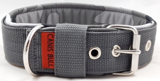 Obojek nylon. š. 2,5 cm , nerezové kování + softshell podšití - různé barvy