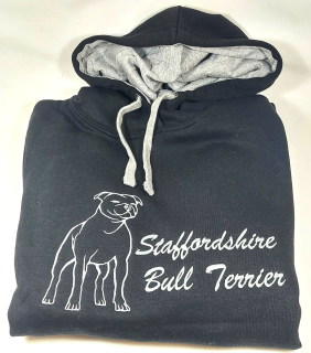 Mikina klokanka "Staffbull" damská - černá