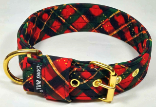 3cm obojek - Káro vánoční (Limited Edition)
