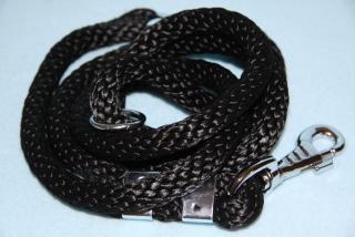 Lanové vodítko přepínací 14mm / 2,5m - černé