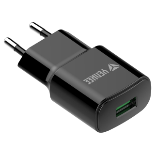 YENKEE YAC 2023BK Quick Charge 3.0 USB nabíječka 