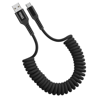 YENKEE YCU 500 BK Kroucený USB C kabel