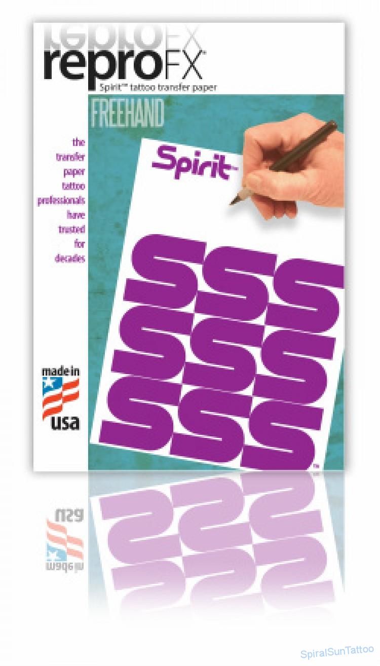 Kopírovací papír SPIRIT pro ručně kreslené šablony 1ks