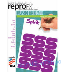 Kopírovací papír SPIRIT pro ručně kreslené šablony (box)