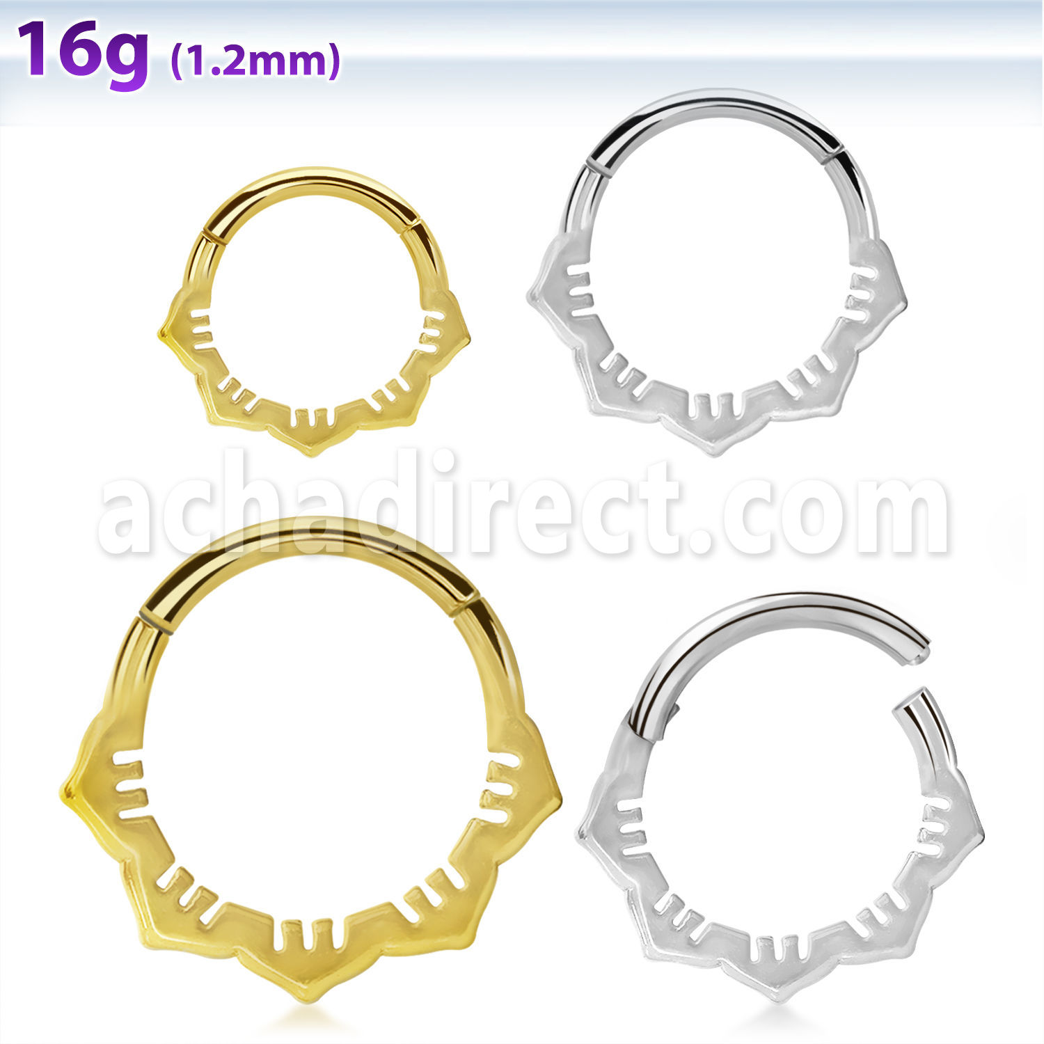 Septum Zlatý - 8mm