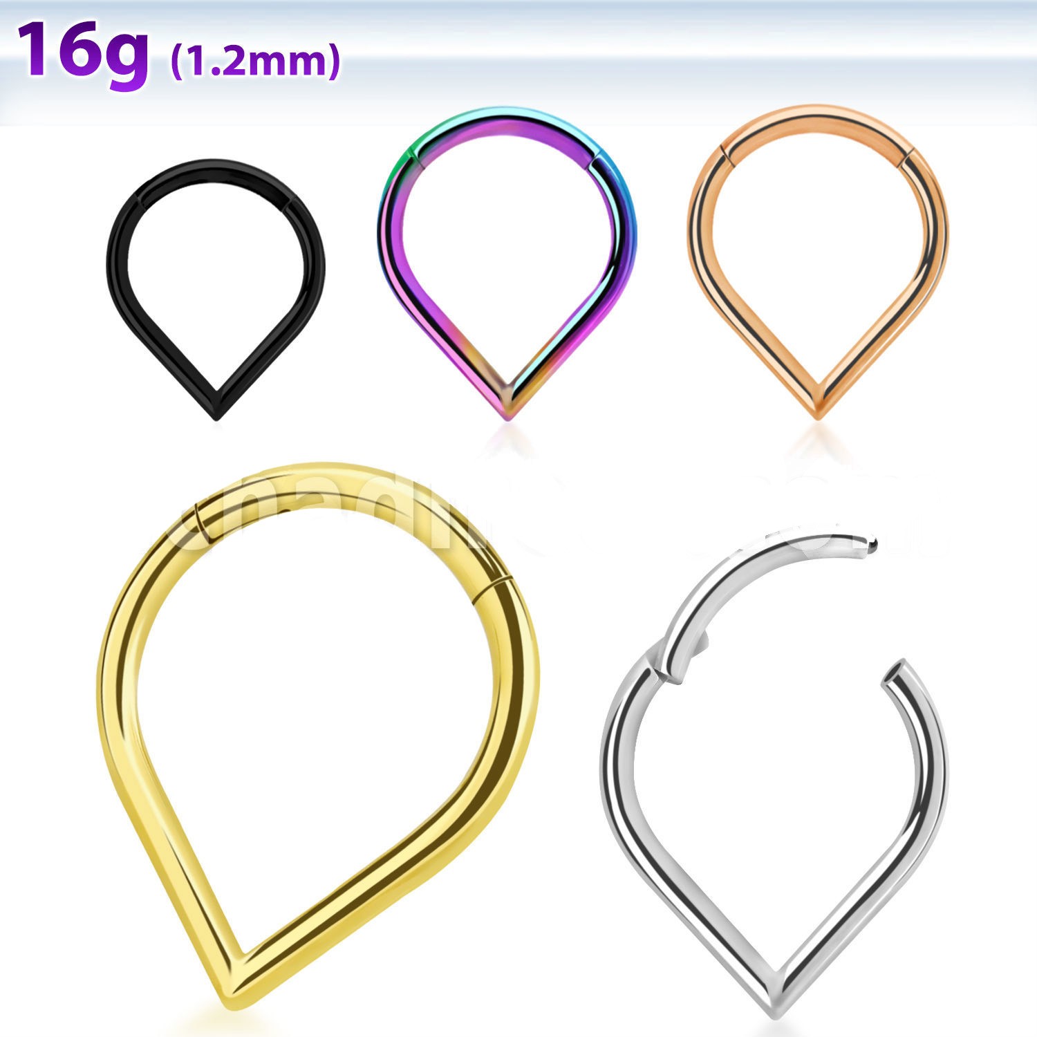 Septum Zlatá Kapka-  8mm