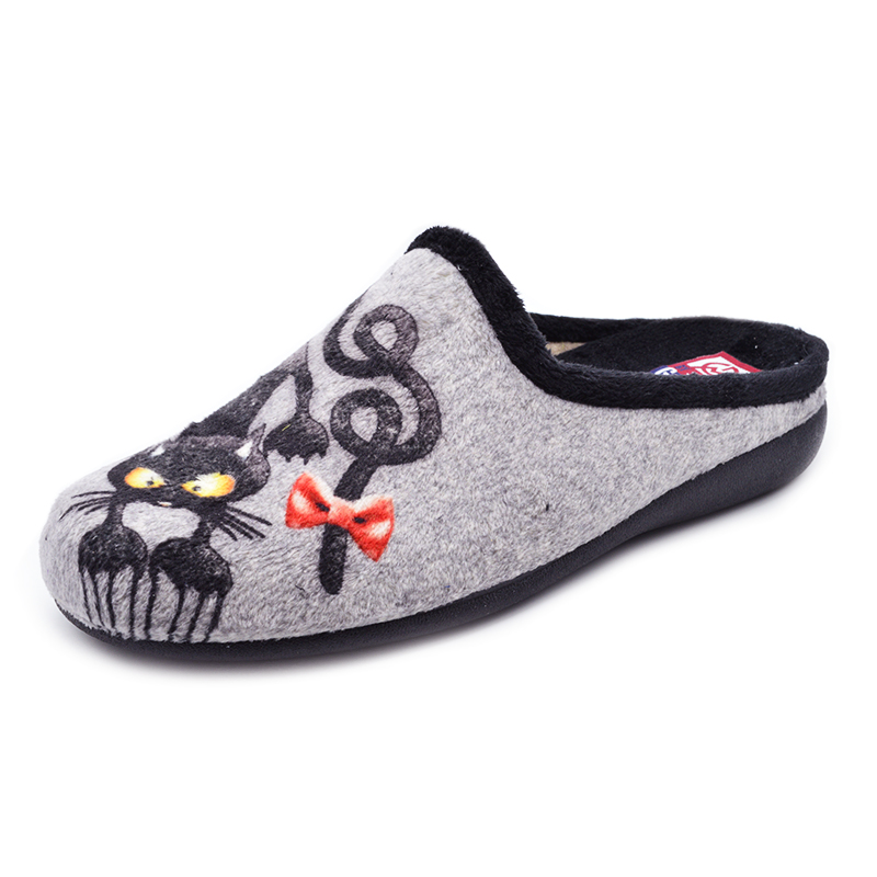 Dámské domácí pantofle GEMA 5009-021 vzor CAT