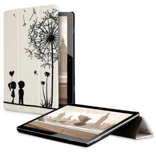 AKCE! Krásný obal s motivem květu pampelišky pro tablet Huawei MediaPad T3 10