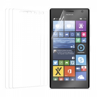3x Fólie na display / screen protector pro Lumia 730