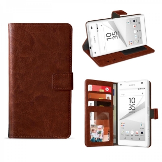Luxusní pouzdro peněženka pro Sony Xperia Z5 COMPACT 