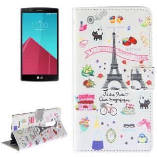 Stylové pouzdro peněženka pro mobil LG G4
