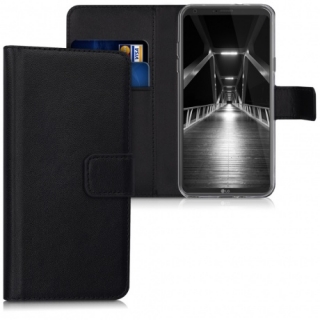 Luxusní kožené flip pouzdro peněženka na LG Q6 