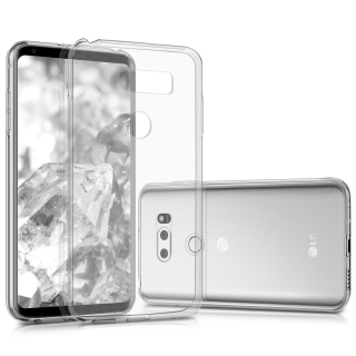 Průhledný silikonový obal pro LG V30, V30+, V30 Plus