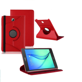 AKCE IHNED! Luxusní červené rotační pouzdro pro Samsung Galaxy Tab S2 8.0