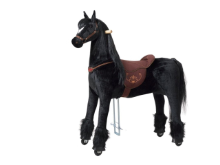 Jezdící kůň Ebony XL PROFI černý 9-99 let
