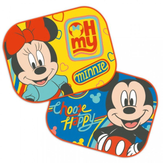 Sluneční clona Mickey a Minnie 2 ks