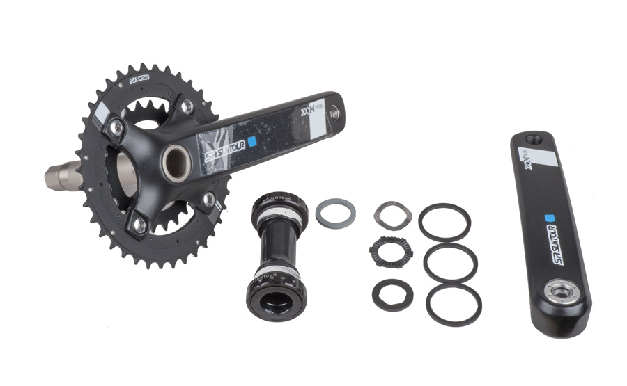 Dvojpřevodník SUNTOUR CW16-XCM-AX-D 24x38 zubů