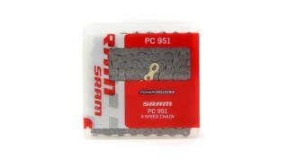Řetěz SRAM PC 951 9speed + spojka