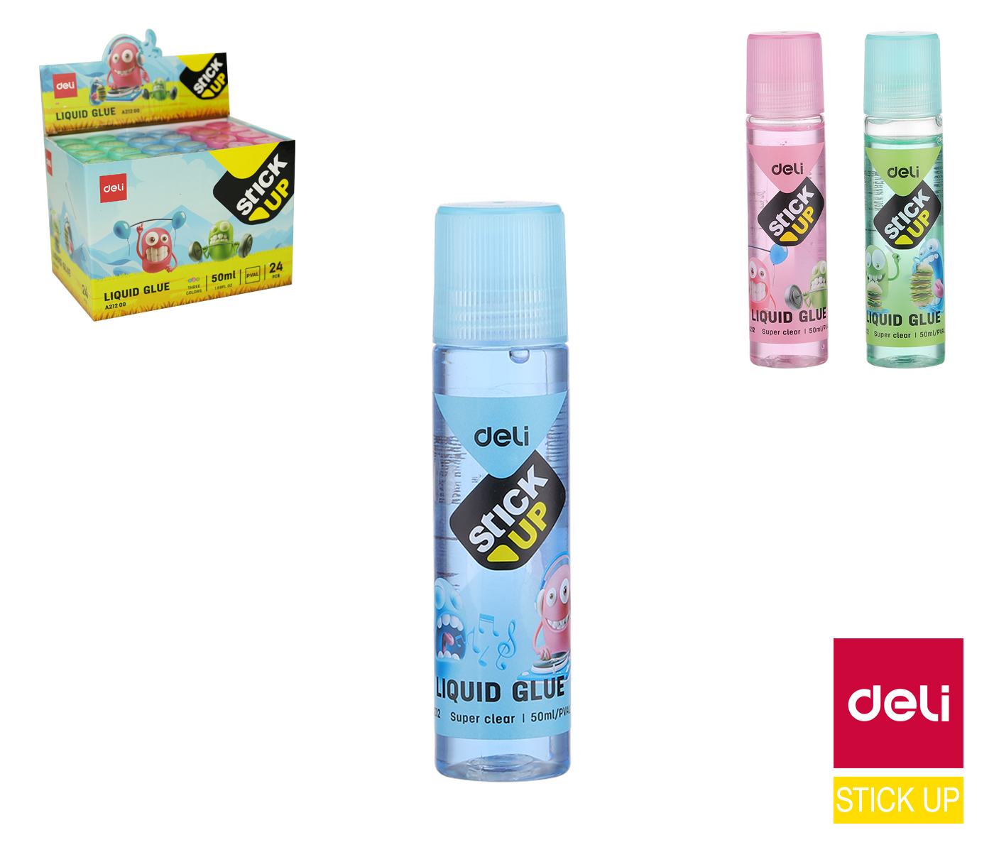 Tekuté lepidlo 50 ml BUMPEES růžové
